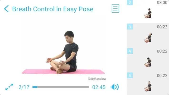 Yoga Breathing for Beginners (Plugin) android App screenshot 6